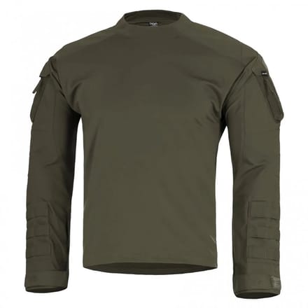 Pentagon Wolf Combat T-shirt Met Lange Mouwen Groen XL Man