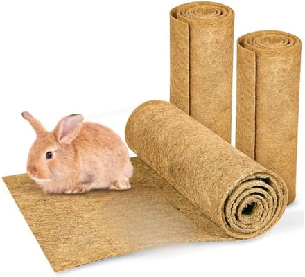 Famanu - Hennepmat 100x50 cm, set van 2, absorberend en stofdicht