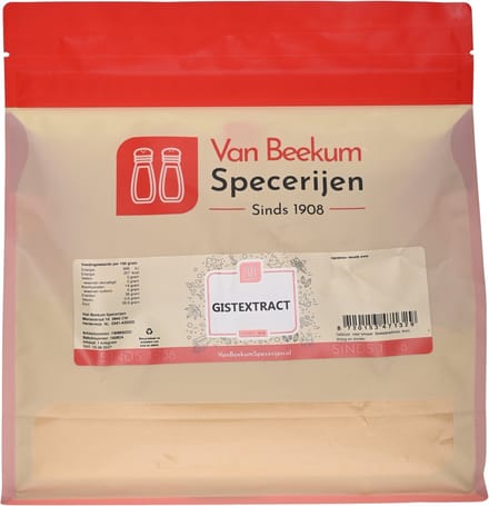 Van Beekum Specerijen - Gistextract - 1 KG (hersluitbare stazak)