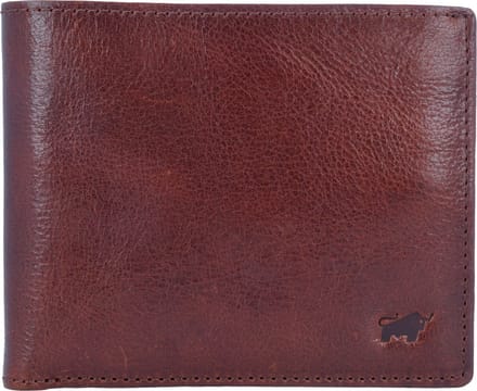 Braun Büffel Portemonnee Arezzo Coin Wallet Tobacco Bruine
