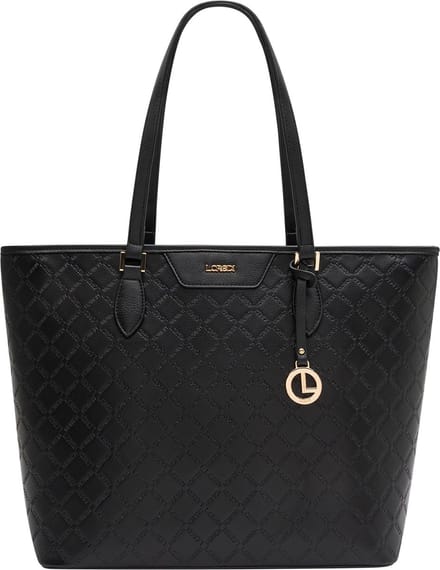 L.CREDI Filiberta Shopper Black Zwart