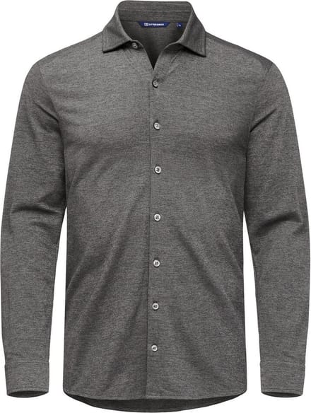 Cutter & Buck Advantage Shirt Heren 352410 - Antraciet Melange - XL