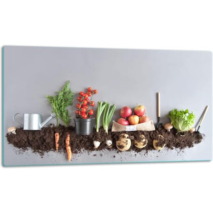TMK ArtDeko - Snijplank - Glas - 52x30cm - Inductie Compatibel