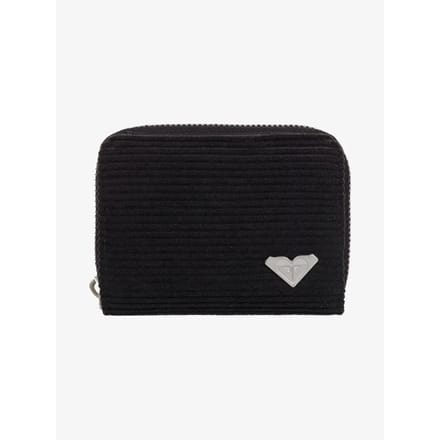 Roxy Lisette Solid Damesportemonnee Zwart Vrouw