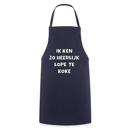 Ik Ken Zo Heerlijk Lope Te Koke Keukenschort