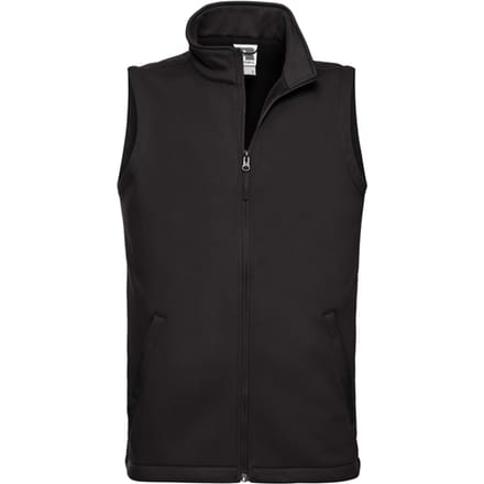 Russell Heren Softshell Gilet (Zwart)