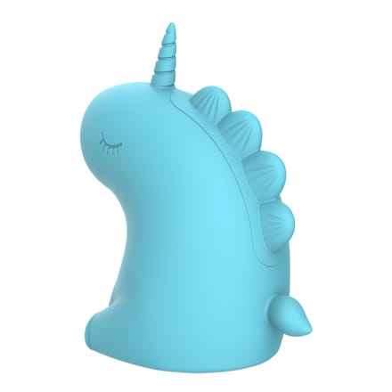 ER - Snowflake Unicorn - Massager met Likkende Tong - Blauw