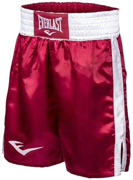 Everlast Boxing Trunks 23 In , RD/WH M