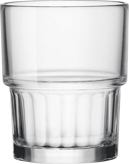 Bormioli Rocco Lyon Tumblers 20 cl / 200 ml | Set van 6 Stuks | Drinkglazen voor Water, Sap en Frisdrank | Glas | Vaatwasserbestendig
