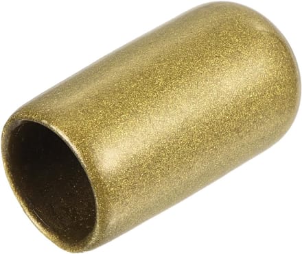 Rubberen Eindkapjes - Beschermdoppen - Meubelbescherming - Flexibel en Duurzaam - 10mm Binnendiameter - Goud
