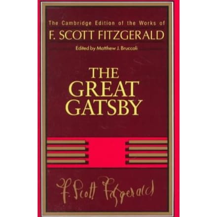 F. Scott Fitzgerald: The Great Gatsby - F. Scott Fitzgerald