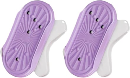 Taille Twister Discs - Buikspier Trainer - Core Training - Antislip Ontwerp - 26 x 12 cm - Paars