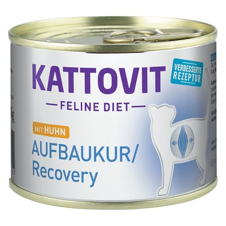 6x185g Opbouwkuur (Energie Plus) Kip Kattovit Kattenvoer