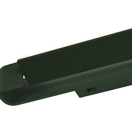 HELL LED wandlamp Box, draaibaar, dennengroen