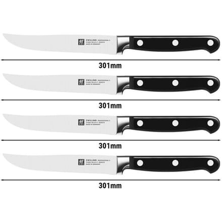 ZWILLING PROFESSIONAL S - Steakmessenset - 4 stuks