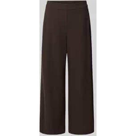 Wide leg wijdte broek met viscosemodel model 'Misha edit'