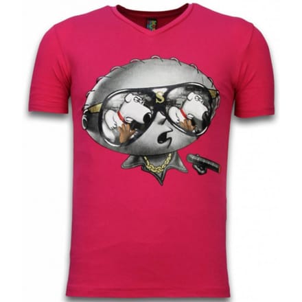 Local Fanatic Stewie dog t-shirt