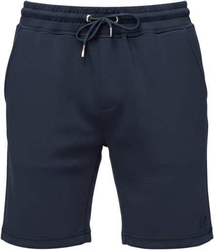 OMBRE Korte Broek - Regular Fit - Viscose - Effen Donkerblauw M