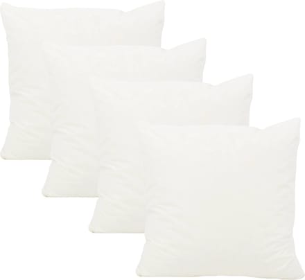 Set 4 stuks - Binnenkussen | 45 x 45 cm | 700 gram | Traagschuim/ Memory Foam
