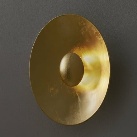 Kögl Wandlamp Aura Sol in goud-look Ø 40 cm
