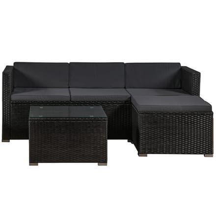 Loungeset Punta Cana - M - Polyrotan