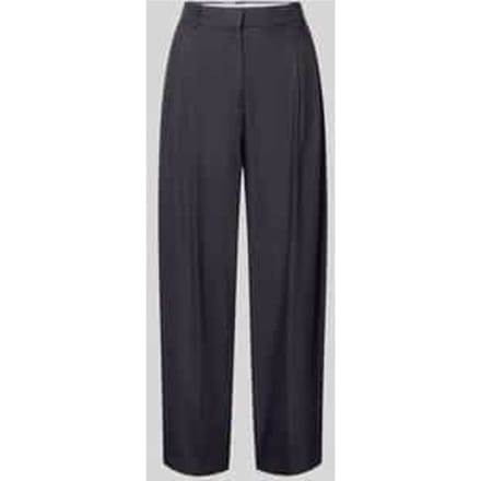 Vrouwelijke taille mi-haute flattering broek met moderne enkel lengte COMMA