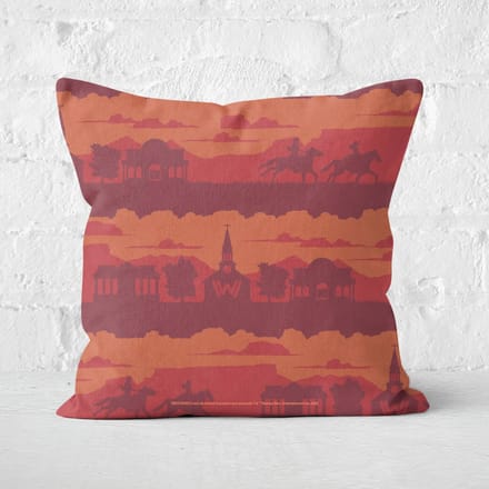 Westworld Park Offline Square Cushion - 60x60cm - Soft Touch