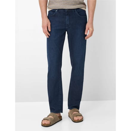 Brax Heren Jeans  Style COOPER, denim donkerblauw, maat 48/32