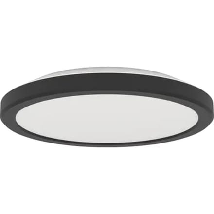 Eglo Plafondlamp Testara-e Zwart ⌀21cm 11,2w