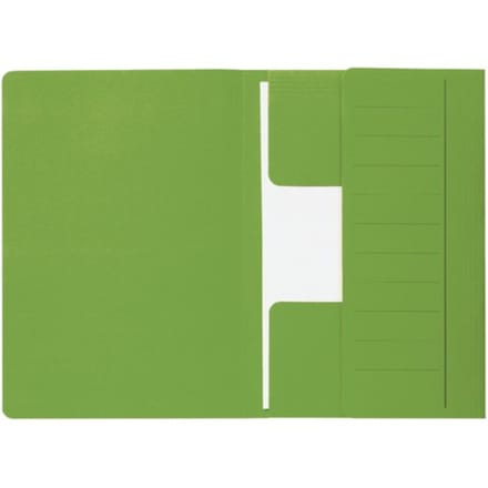 Dossiermap djois secolor mammoet folio 3 kleppen 250gr recylced groen