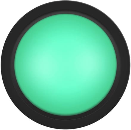 Drukknop met LED - Arcade Knop - Interactieve Games - 12V Verlichte Activering - 100 mm Diameter - Groen