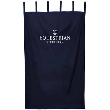 Equestrian Stockholm Stalgordijn Modern Tech Navy Donkerblauw - Donkerblauw