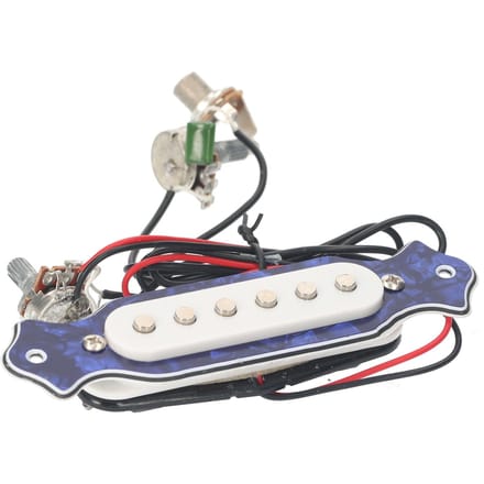 Pickup voor elektrische gitaar, kant-en-klare gitaarpickupset met 6,35 mm jack volumetoonaanpassing veelkleurig