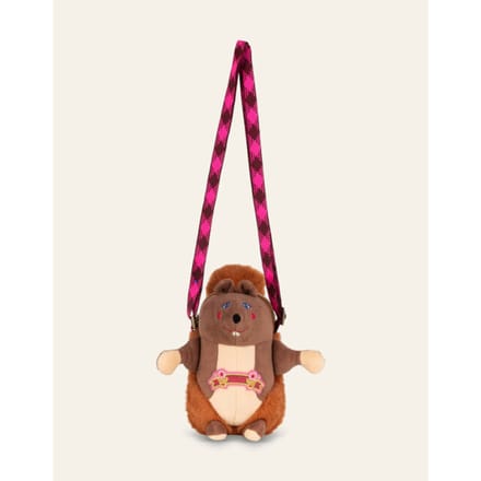 Oilily Squirrel Schoudertas- maatOne size Leather Brown