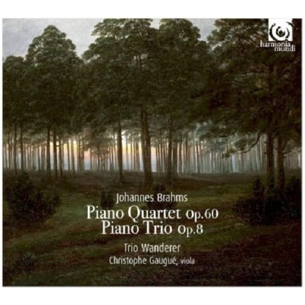 Trio Wanderer, Christophe Gaugué - Brahms: Piano Quartet Op.60 | Piano Trio Op.8 (CD)
