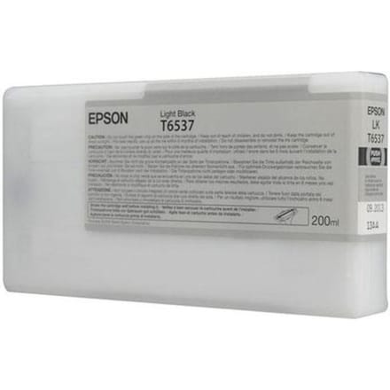 Epson T6537 (C13T653700) Inktcartridge Licht-zwart