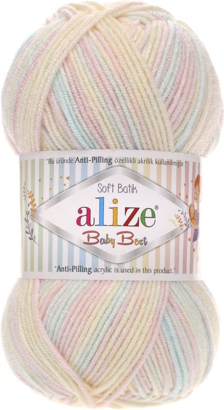 Alize Baby Best Batik 6655 Pakket 5 bollen