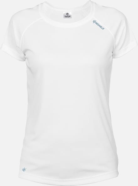 Vapor Apparel - UV-shirt met korte mouwen voor dames - wit - maat M