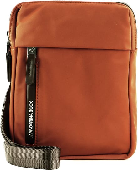 MANDARINA DUCK Schoudertas Hunter Crossover Bag Saddle Terracotta
