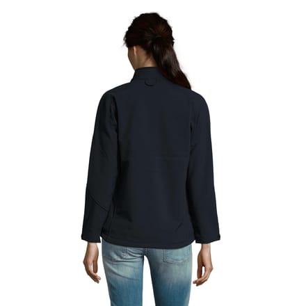 SOLS Dames/dames Roxy Soft Shell Jacket (ademend, winddicht en waterbestendig) (Afgrond blauw)