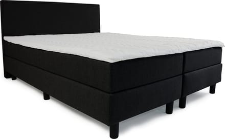 Boxspring Home - Compleet - Pocketvering - HR koudschuim - Zwart - 70x200 cm