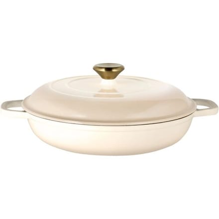 SILVERCREST Gietijzeren hapjespan, Ø30 cm (Beige)