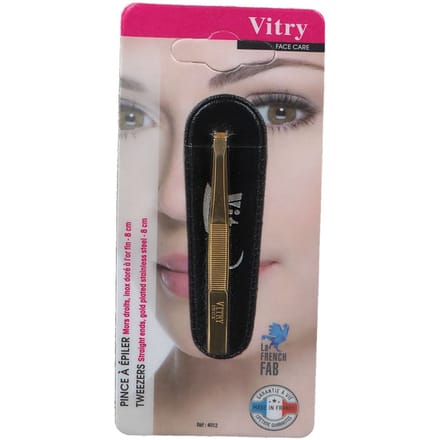 Vitry Prestige Epileerpincet Recht Inox 4012 1 Pincet