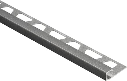Schlüter Quadec TSG tegelprofiel structuur aluminium grijs 11 mm x 300 cm