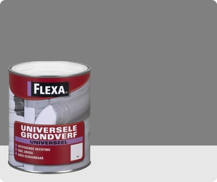 Flexa Grondverf - Binnenhout Deuren En Kozijnen - Grijs - 250ml