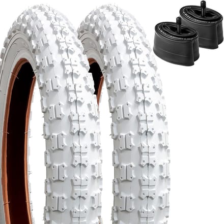 2x Fietsbanden 12.5 Inch (62-203) met Binnenbanden - Kinderfiets & Loopfiets