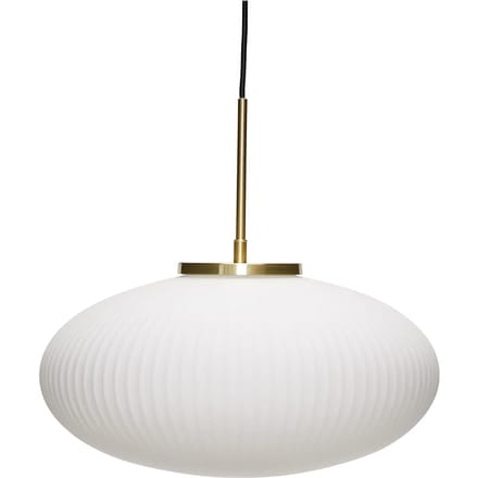 Hübsch Serene Hanglamp Ellips Wit