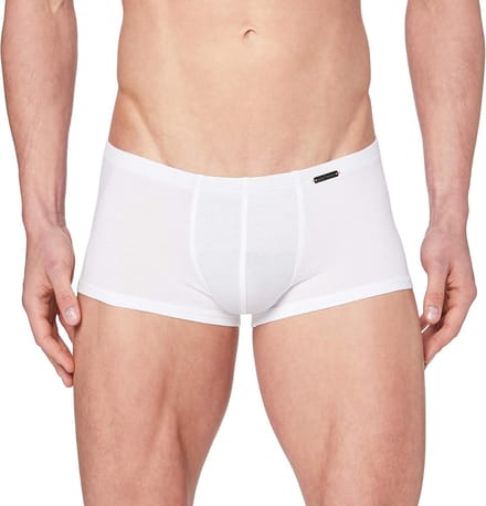 Heren Mini Pants Boxer Briefs in Wit - Comfortabele Onderbroek