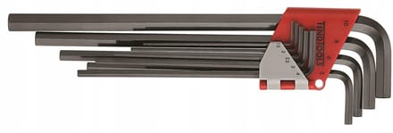 Teng Tools Inbussleutelset Lang 9 Delig Chroom-Vanadium
