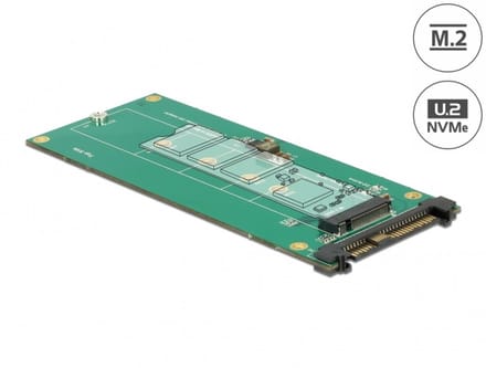 Delock Converter U.2 SFF-8639 NVMe > 1 x M.2 Key M